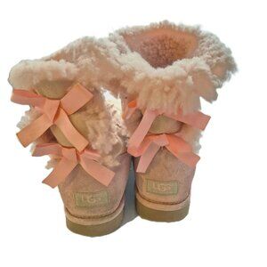 Ugg Bailey Bow Pink Size 9 Womens